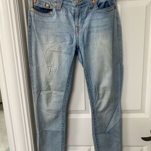 True Religion Light Blue Skinny Jeans